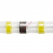 Гильза кабельная изолированная ПК-т 6.0 термоусаживаемая под пайку L-40 мм 4.0-6.0 мм² желтая 10 штук