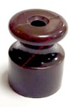 Изолятор керамический коричневый (50 шт.)